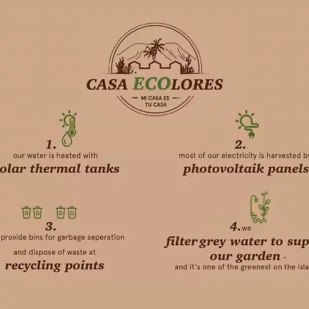 Casa Cocolores Gæstehus Villaverde (Fuerteventura)
